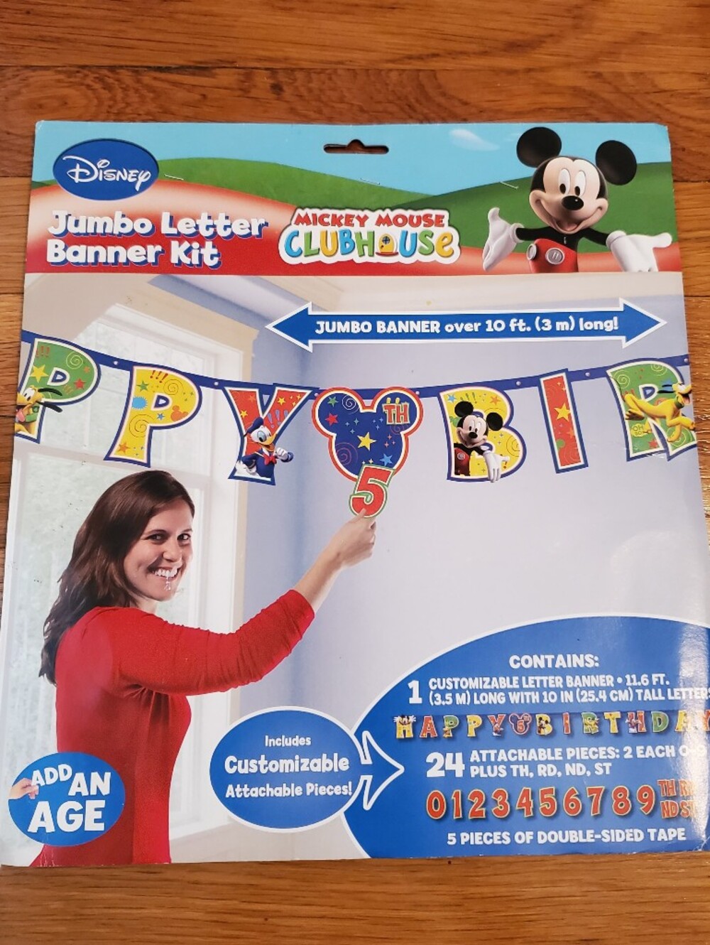Disney Mickey Mouse Clubhouse Jumbo Letter Banner Kit